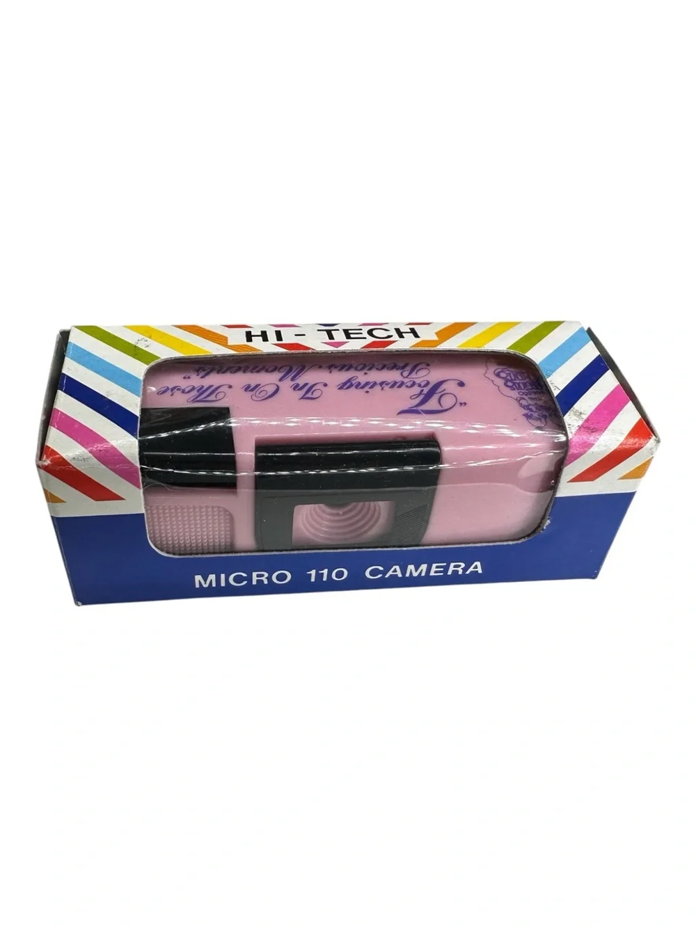 Vintage 1997 Precious Moments Micro Camera Pink & Purple Collectible